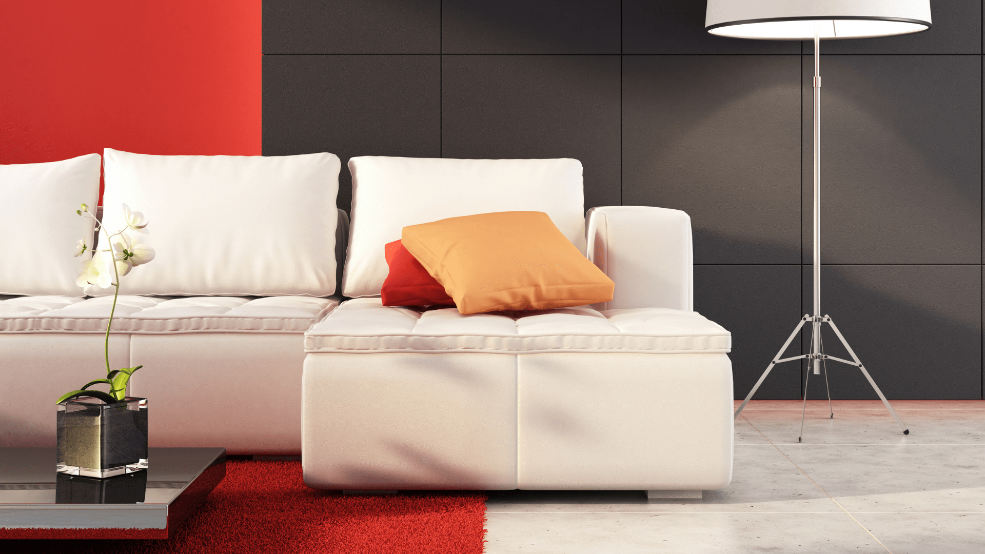 The Unexpected Red Theory in Interior Design