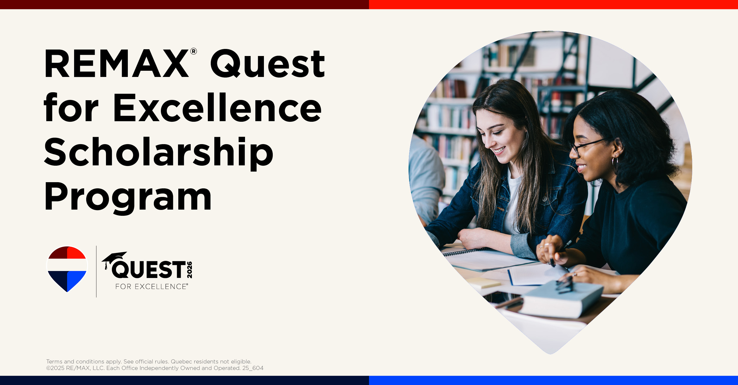 REMAX Canada 2025 Quest for Excellence Scholarship Program